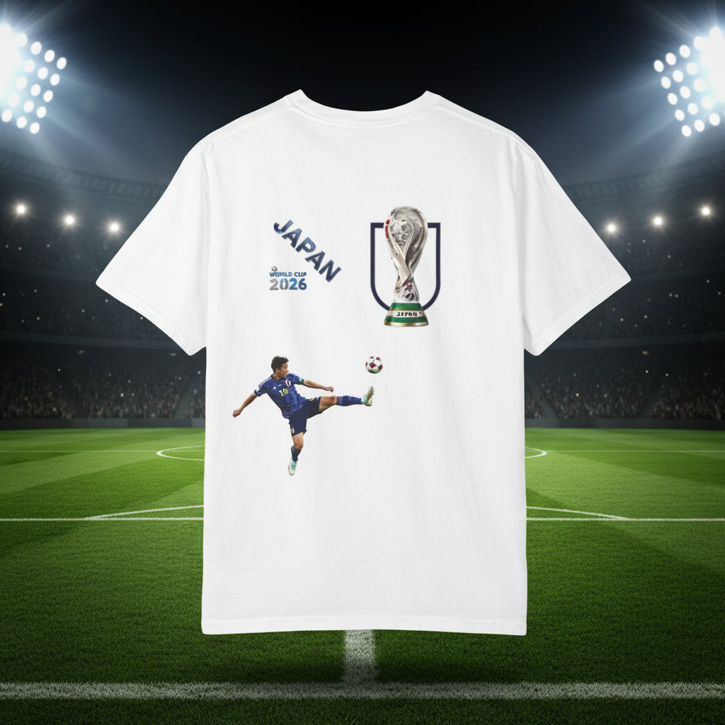 Japan World Cup 2026 Soccer 100%  Cotton