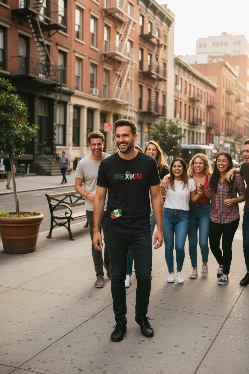 Mexico Flag T-Shirt — Peace