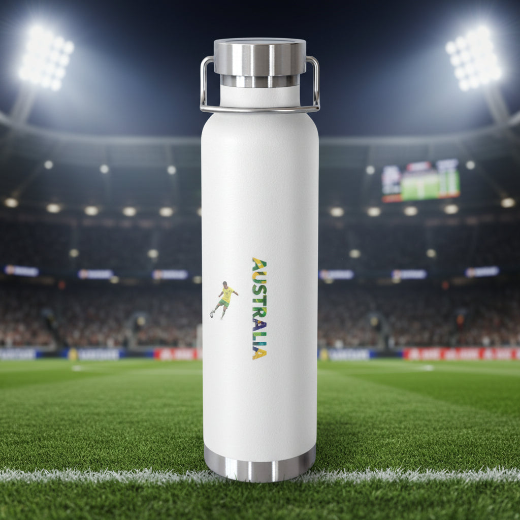 Australia 22oz Vacuum Insulated - Stainless Water Bottle