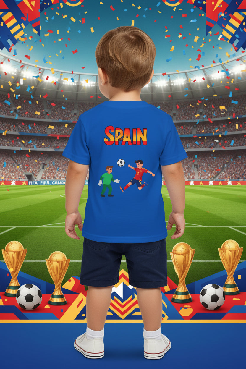 Spain Soccer Toddler T‑Shirt