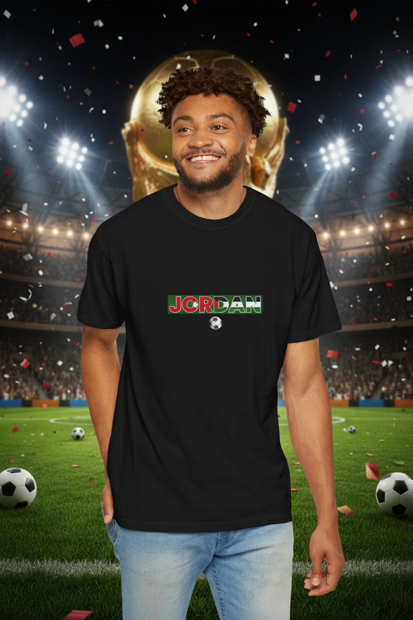 Jordan Soccer T-Shirt 100% Cotton