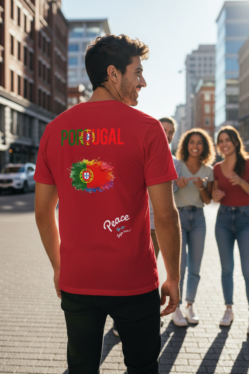 Portugal  T-Shirt — Peace message