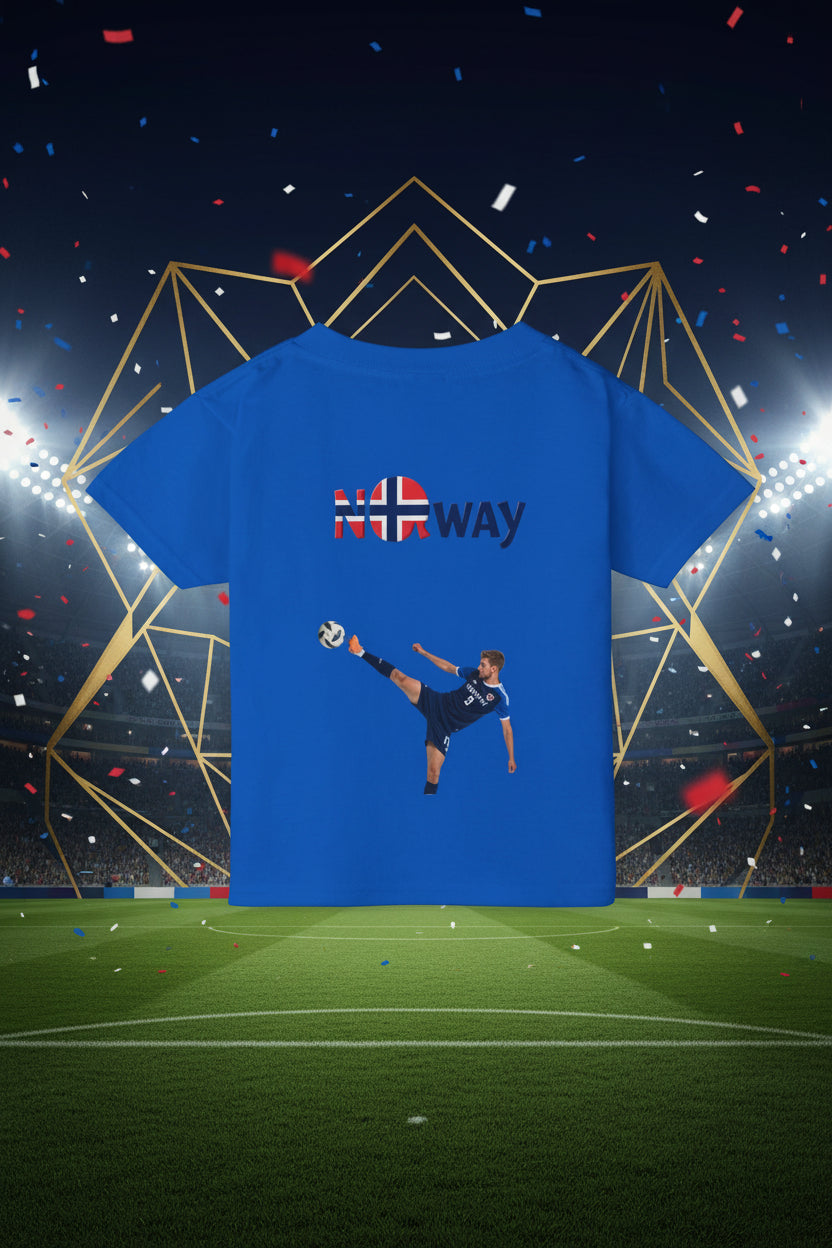 Norway Soccer Toddler T‑Shirt