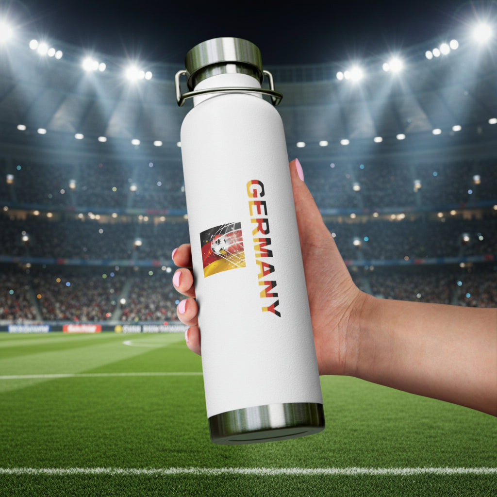 Germany World Cup 2026 22oz Vacuum Insulated Stainless Water Bottle