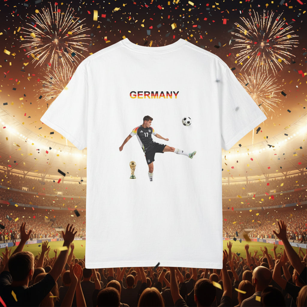 Germany World Cup 2026 Soccer 100%  Cotton