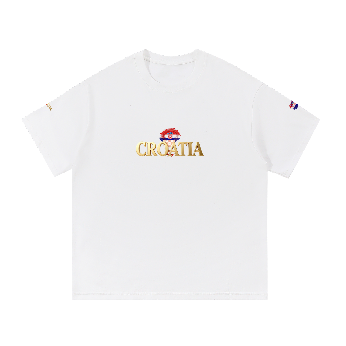 Croatia fans -Peace - Essential Cotton T-Shirt
