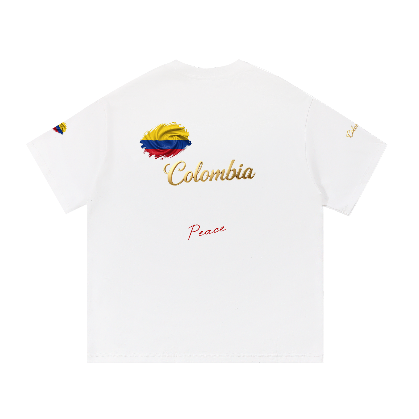 Colombia  fans - Peace - Essential Cotton T-Shirt