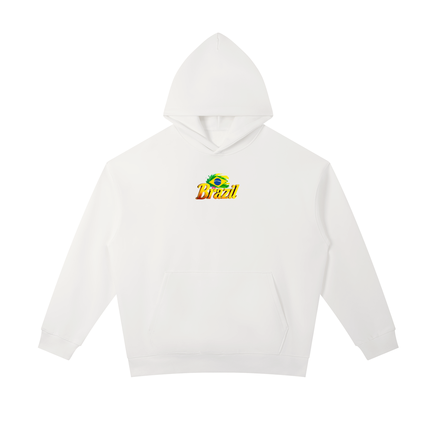 Brazil fans- Peace - Essential Heavyweight Hoodie