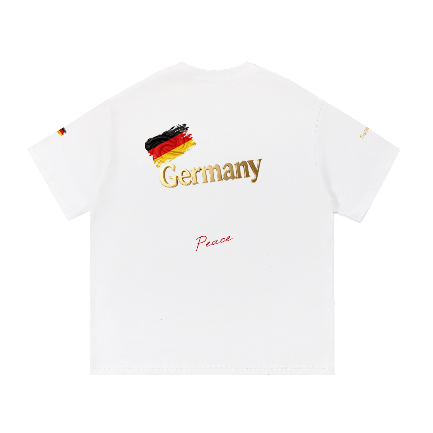 Germany  fans - Peace -Essential Cotton T-Shirt