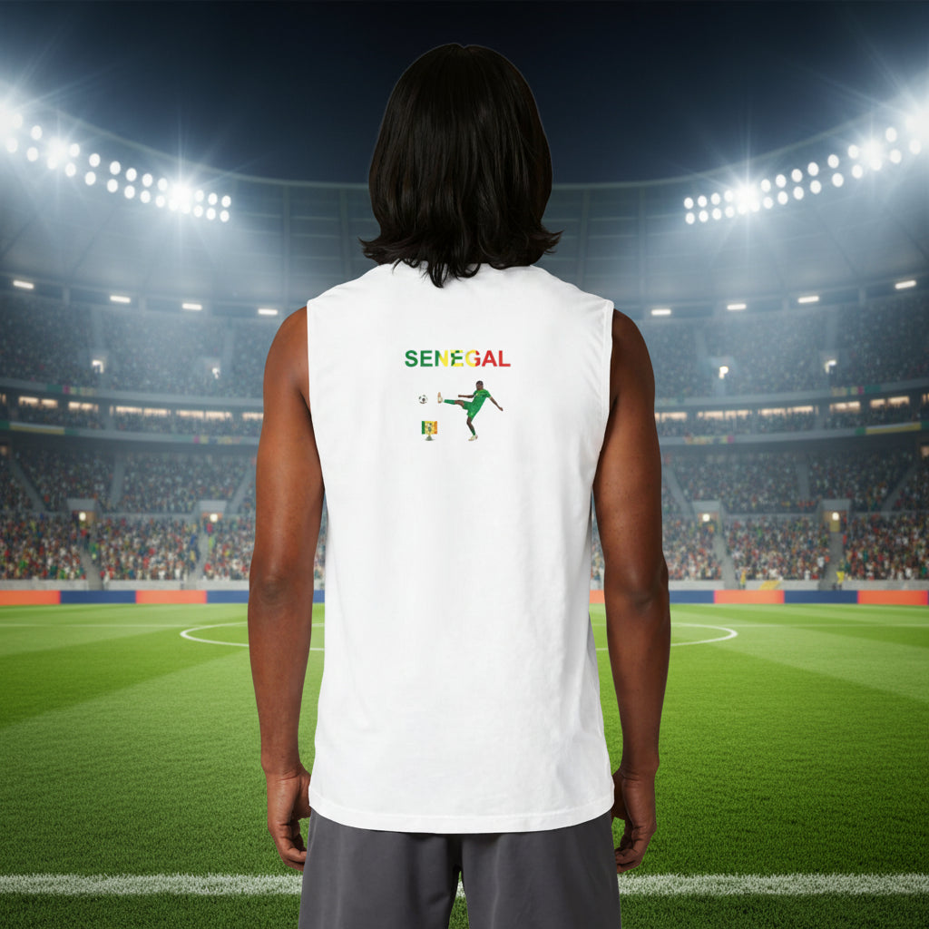 Senegal World Cup 2026 Muscle Tank Top
