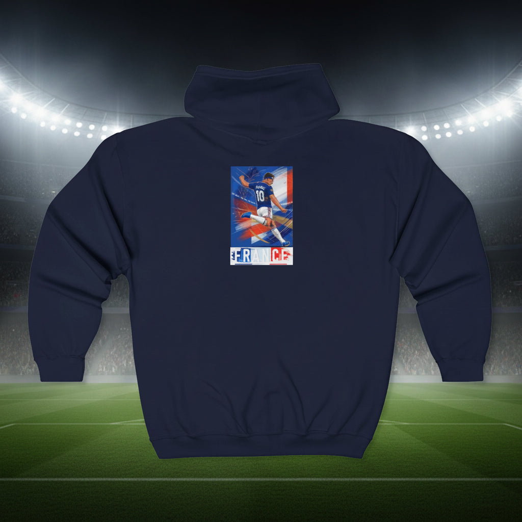 France Soccer Zip Hoodie