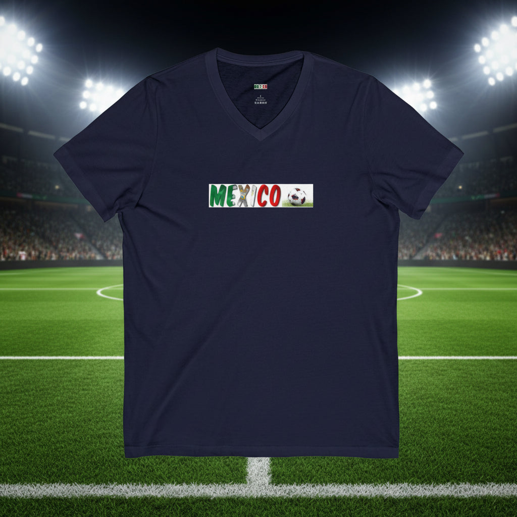 Mexico Soccer V-Neck Tee