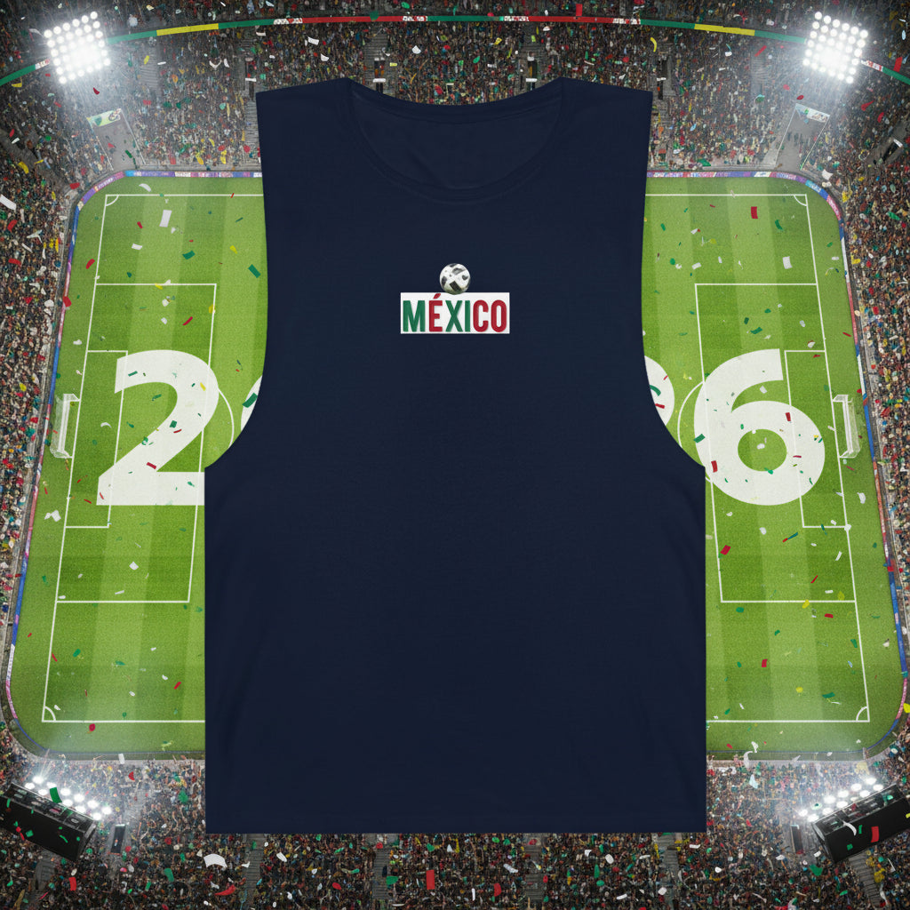 Mexico Soccer Tank Top 100% Cotton