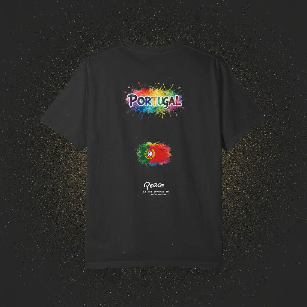 Portugal  T-Shirt — Peace message