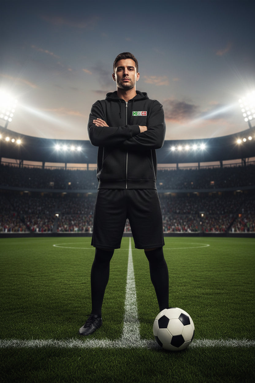 Mexico Soccer Zip Hoodie