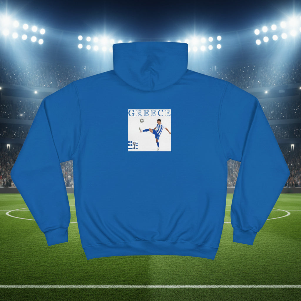 Greece Soccer Hoodie