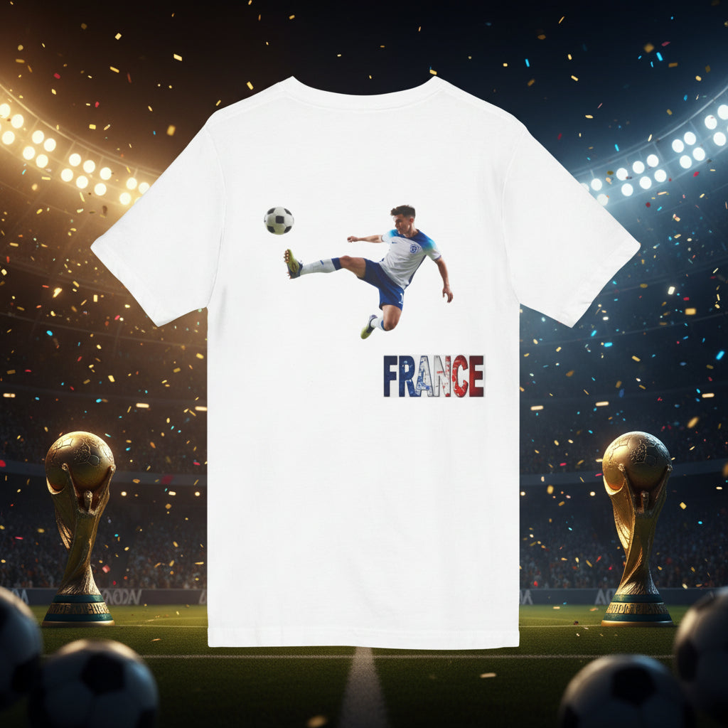 France World Cup 2026 Soccer V-Neck Tee