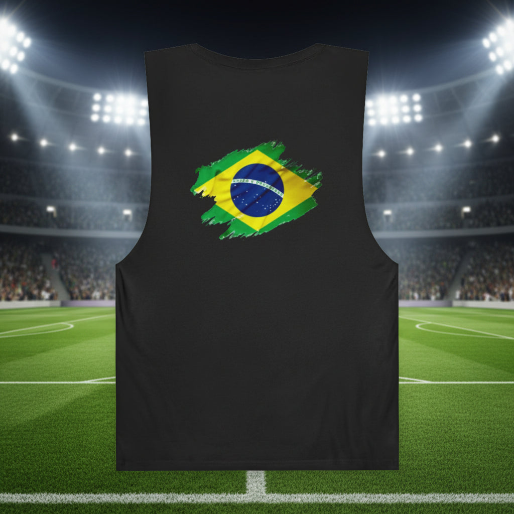 Brazil Flag Tank Top