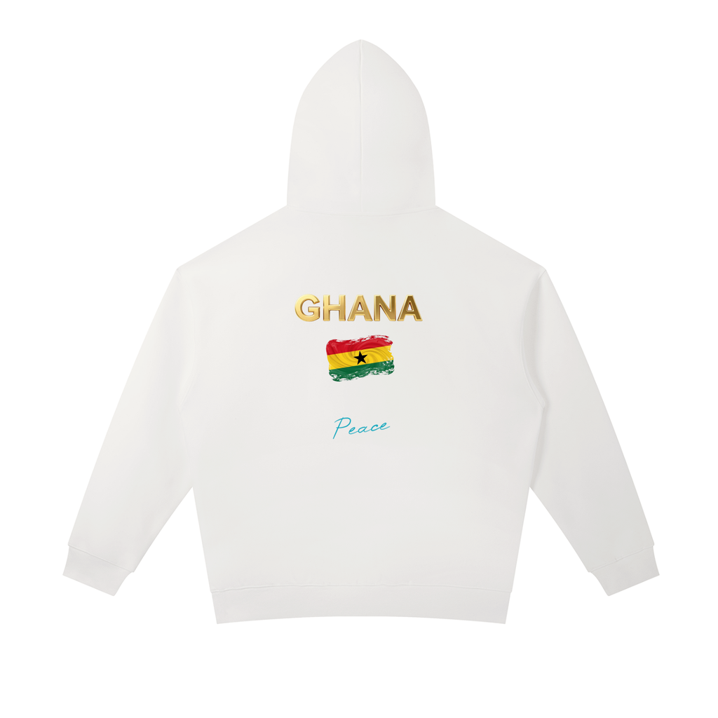 Ghana fans - Peace - Essential Heavyweight Hoodie