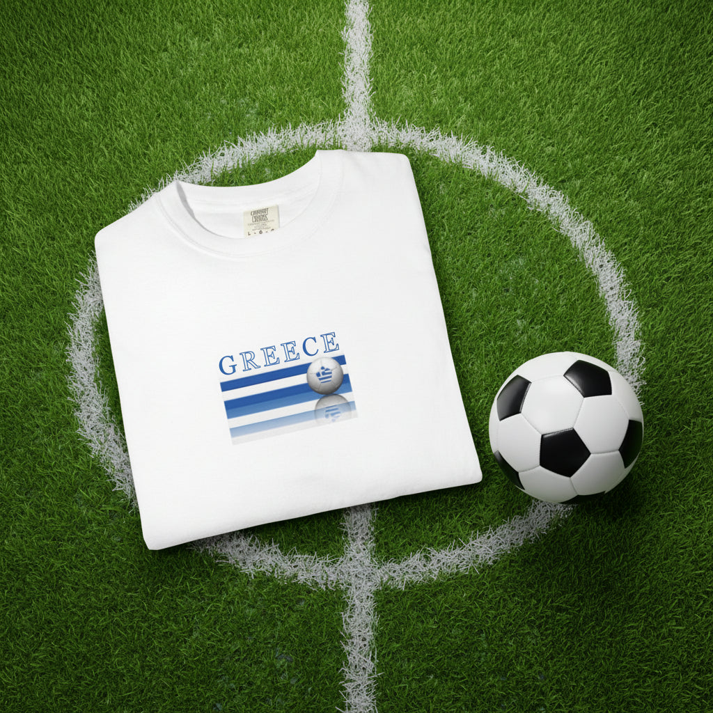 Greece T-Shirt 100% Ring-Spun Cotton