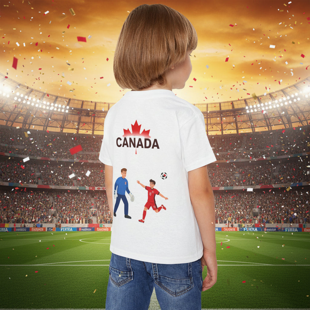 Canada Soccer Toddler T‑Shirt