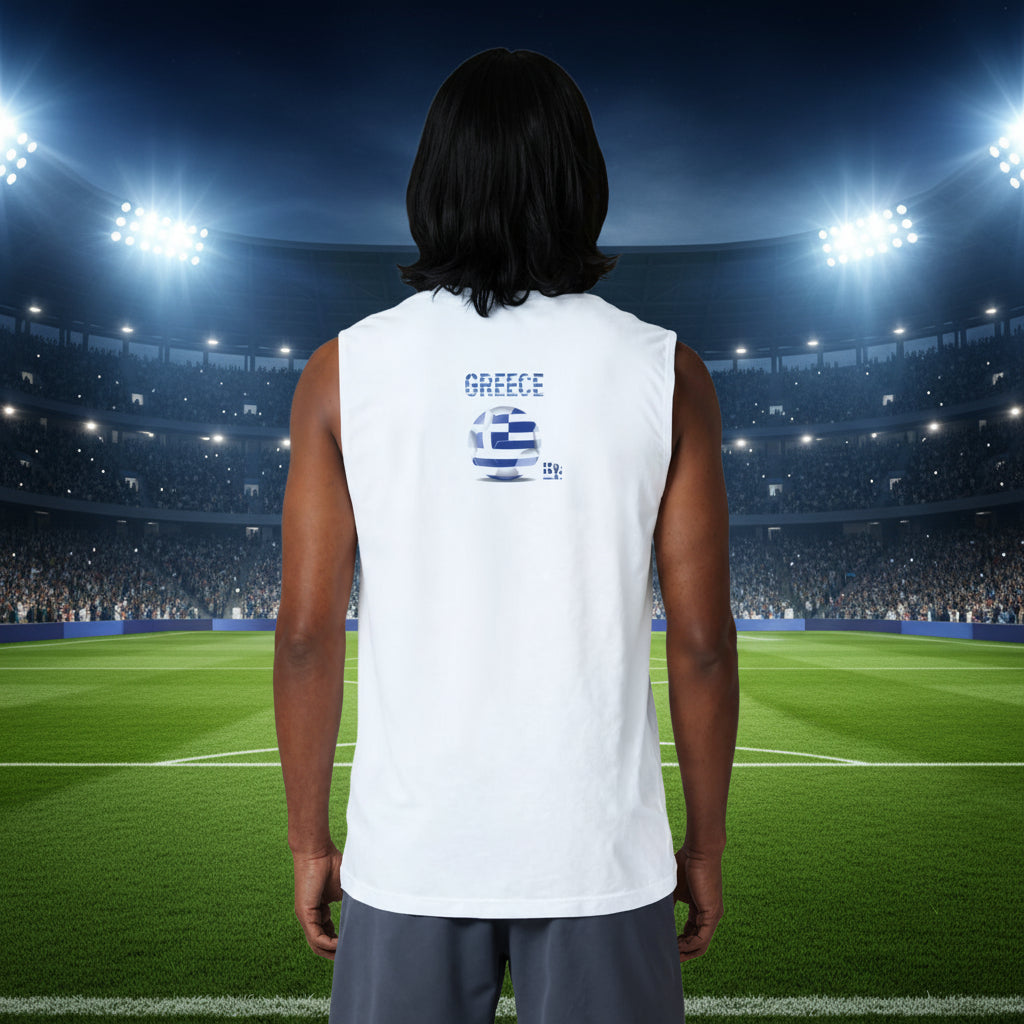 Greece Muscle Tank Top
