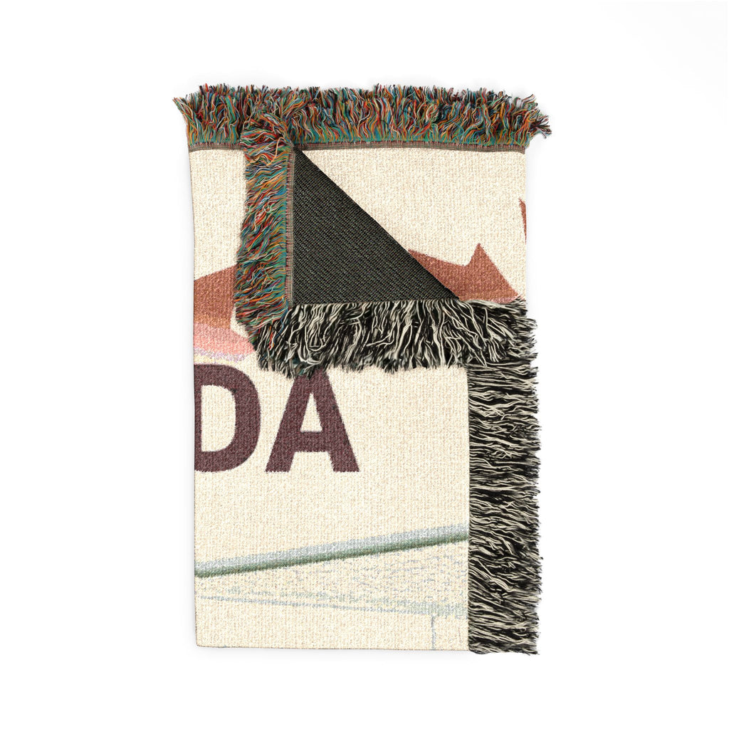 Canada Soccer Woven Blanket