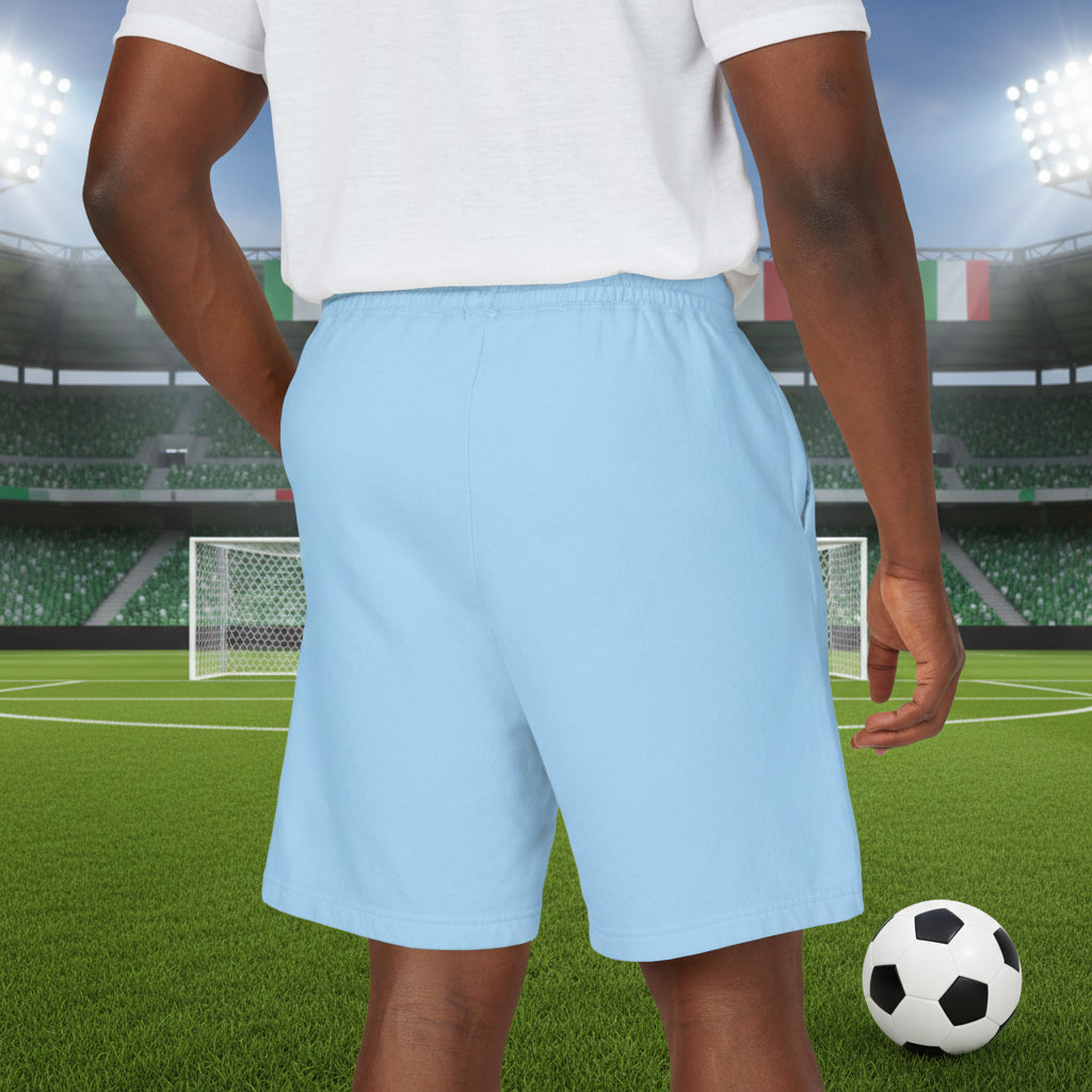 Italy Embroidered Sweat Shorts
