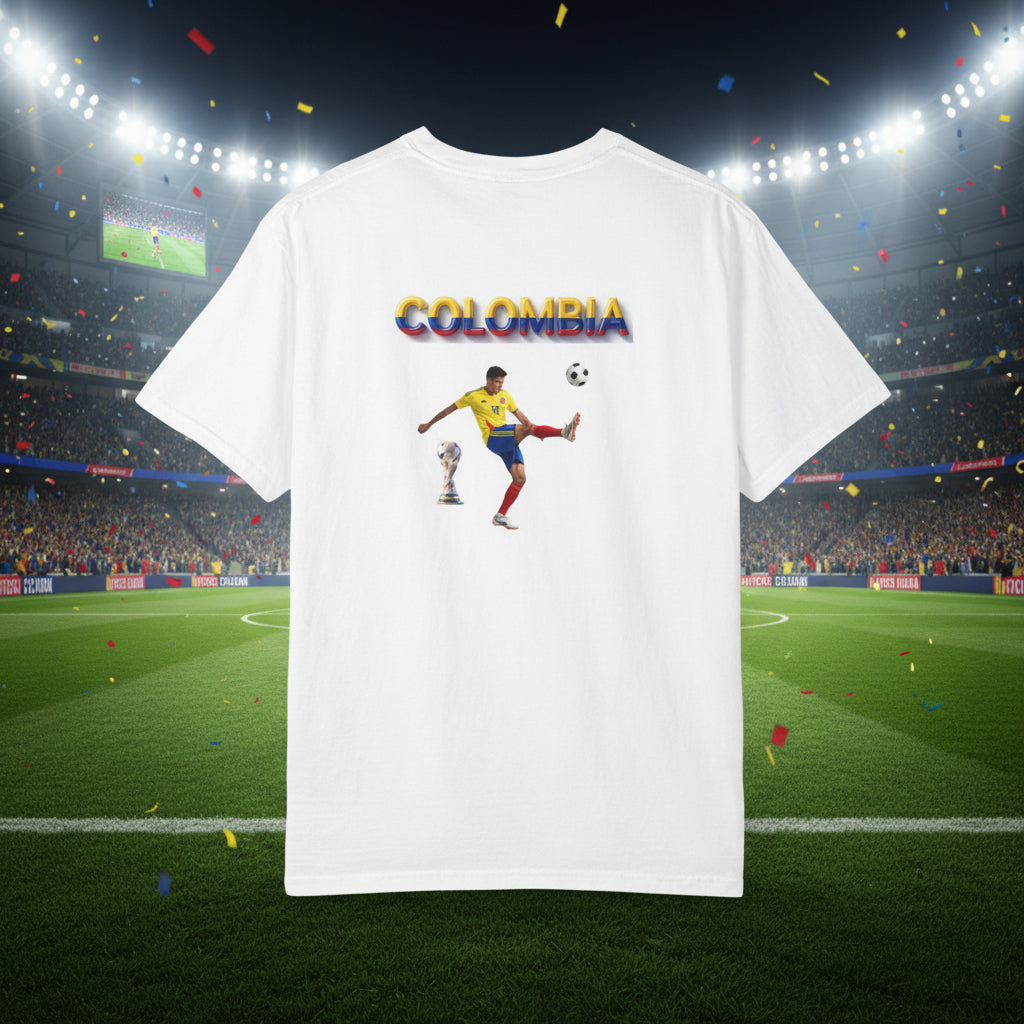 Colombia World Cup 2026 Soccer 100%  Cotton