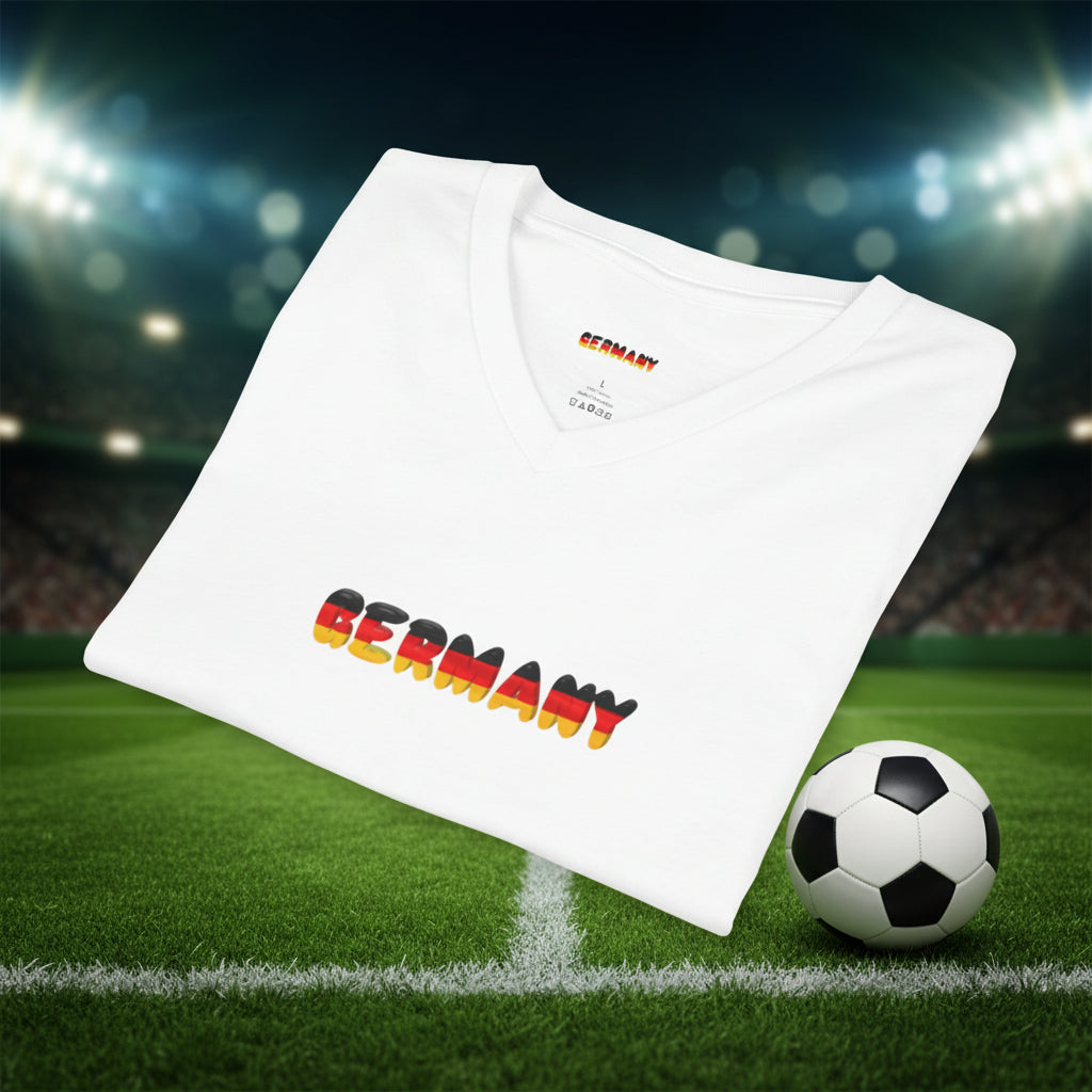 Germany Soccer V-Neck Tee