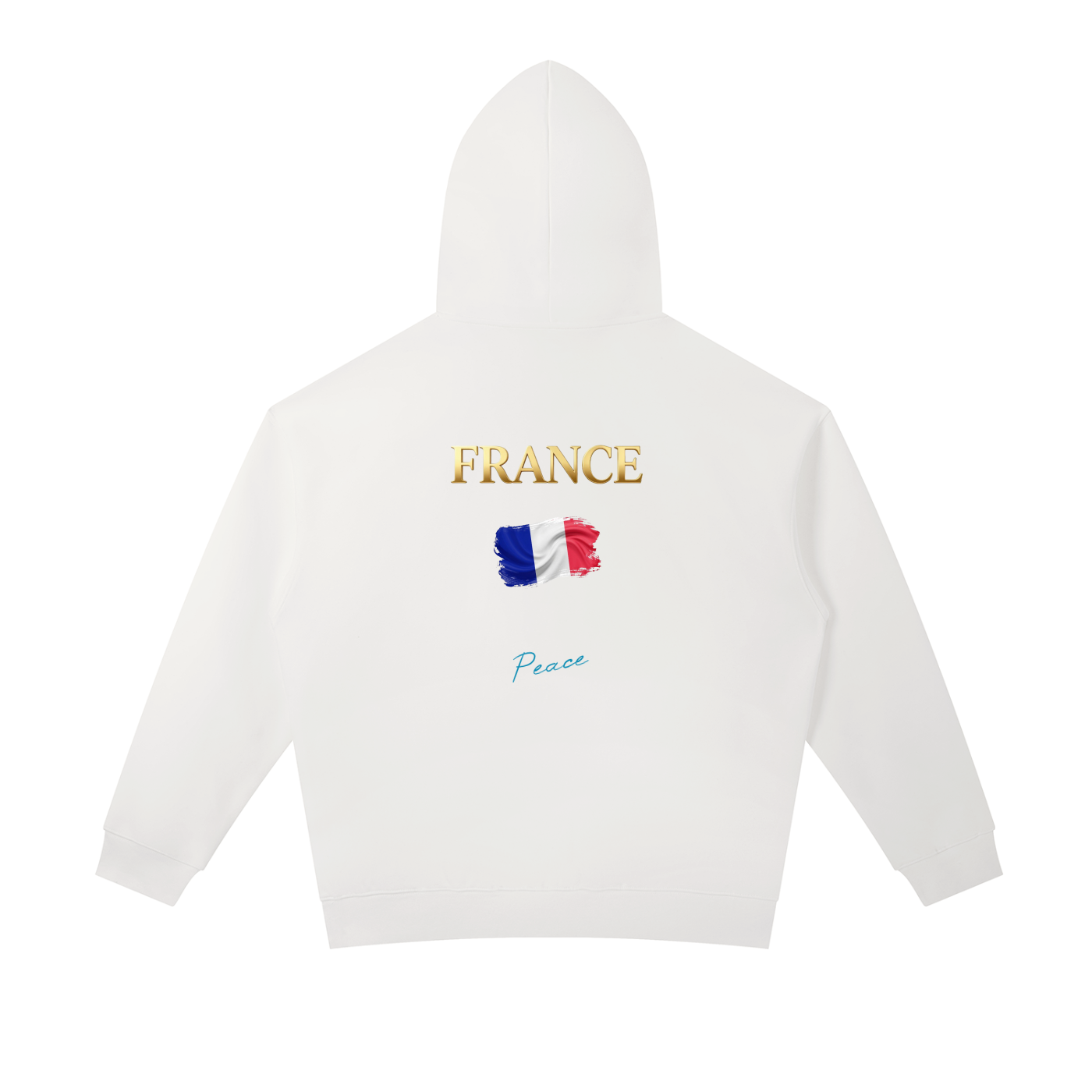 France fans - Peace - Essential Heavyweight Hoodie