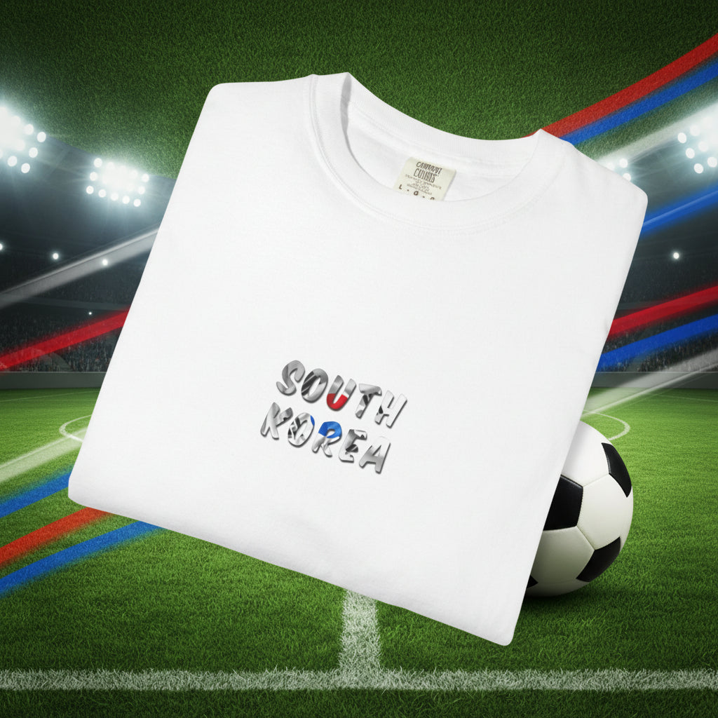 South Korea T-Shirt 100% Ring-Spun Cotton