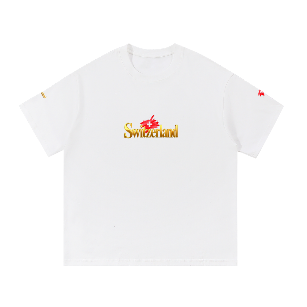 Switzerland fans - Peace - Essential Cotton T-Shirt