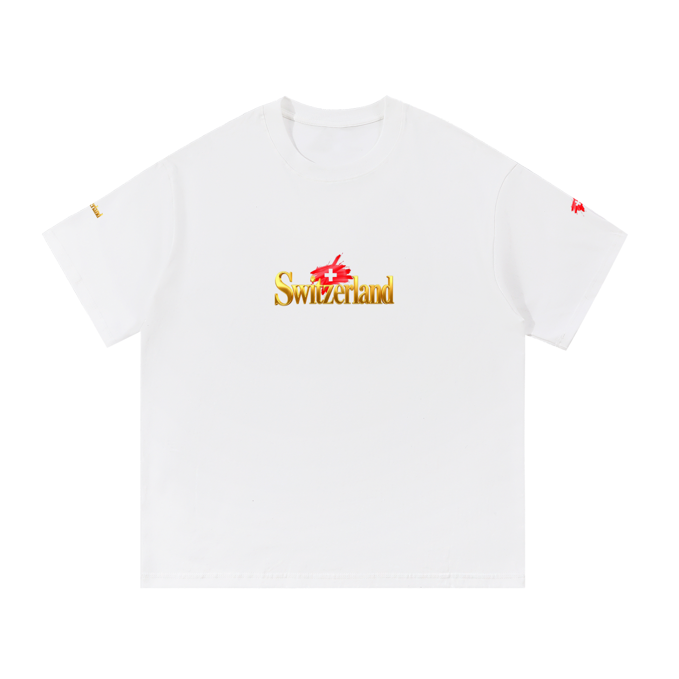 Switzerland fans - Peace - Essential Cotton T-Shirt
