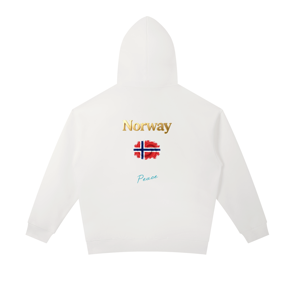 Norway fans - Peace - Essential Heavyweight Hoodie