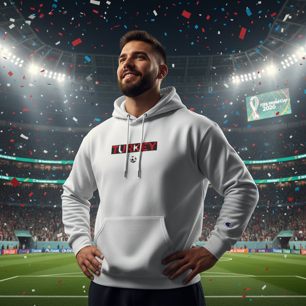 Türkiye World Cup 2026 Soccer Hoodie