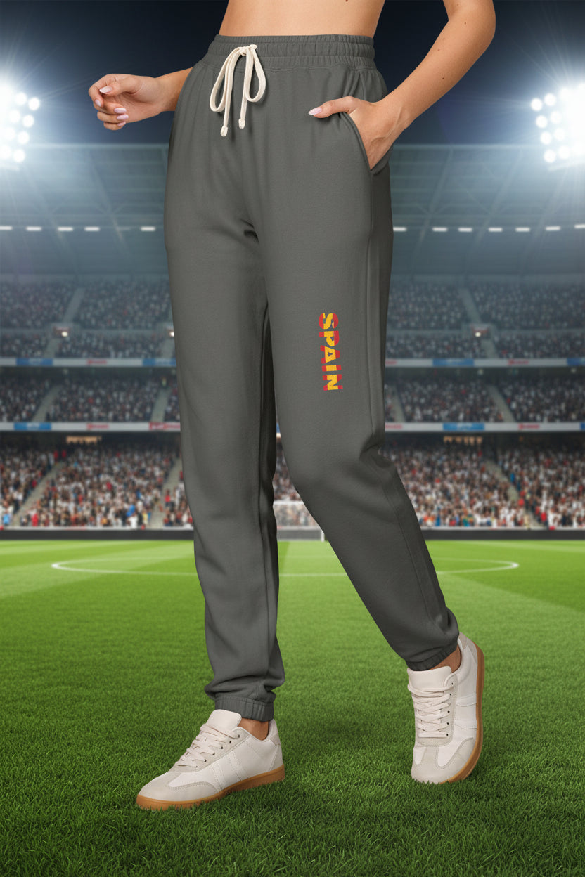 Spain World Cup 2026 Sweatpants 100% Ring-Spun Cotton