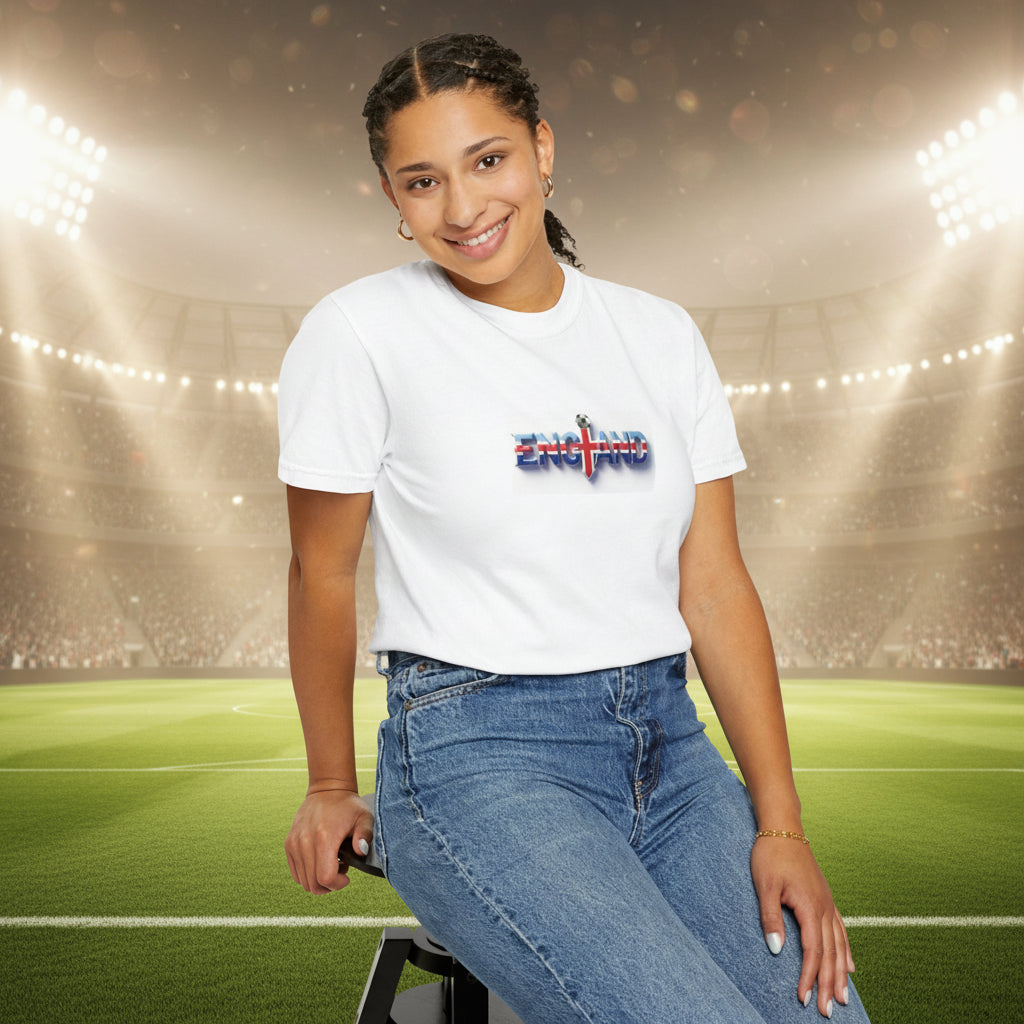 England World Cup 2026 Soccer 100%  Cotton