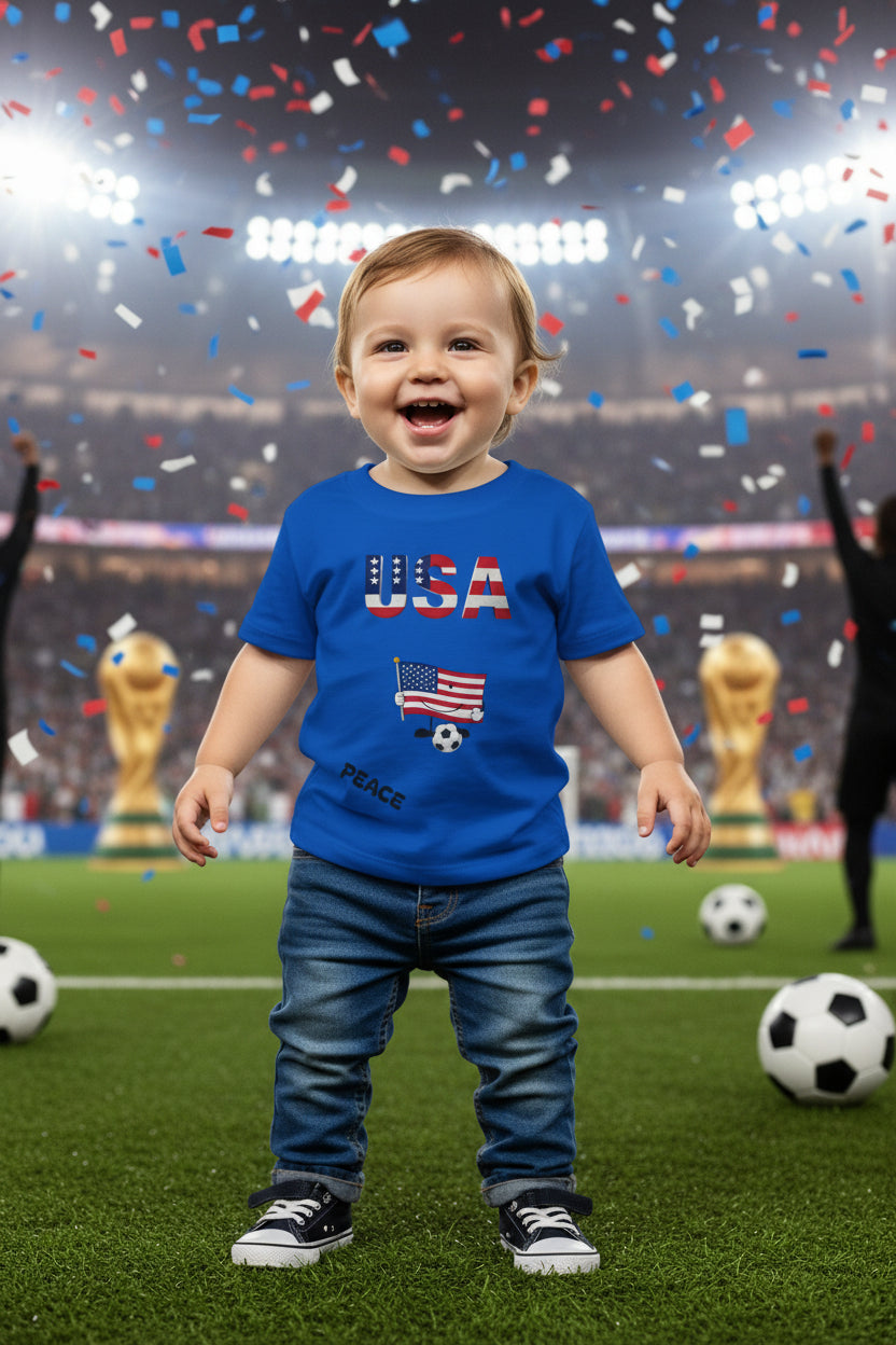 USA Soccer Toddler T‑Shirt