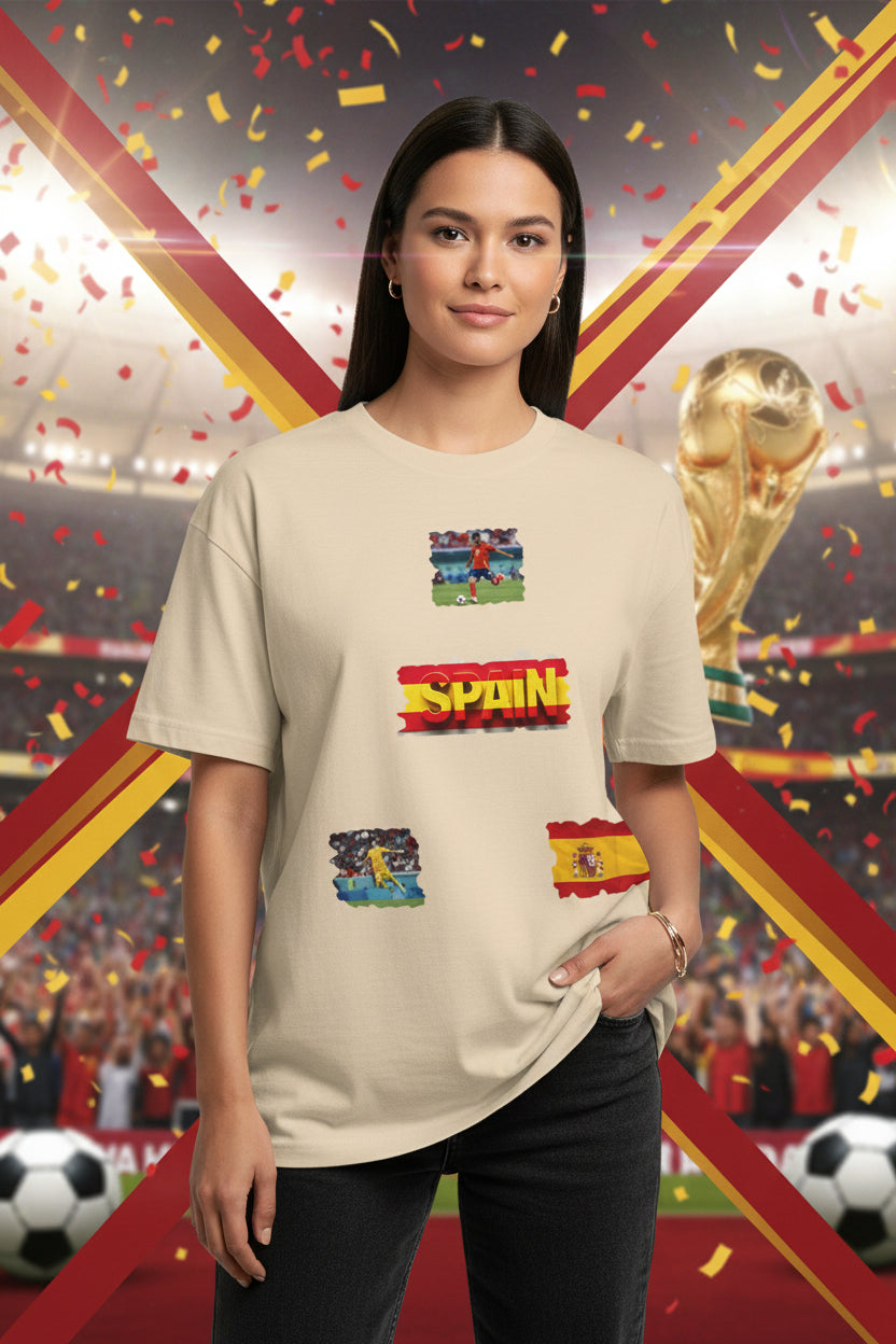 Spain Soccer T‑Shirt