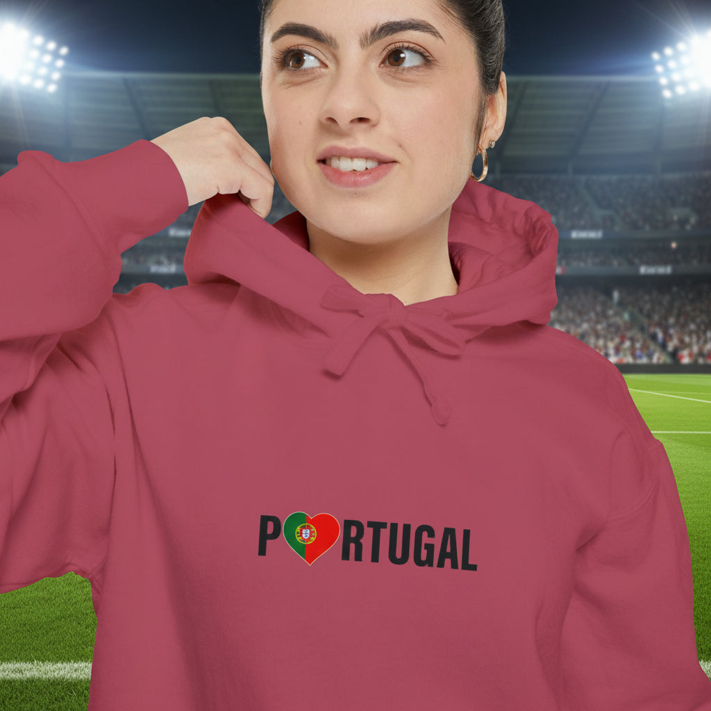 Portugal Heart Hoodie
