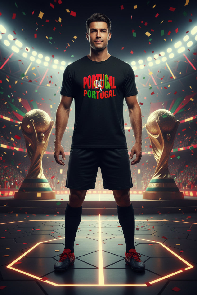 Portugal Soccer T‑Shirt