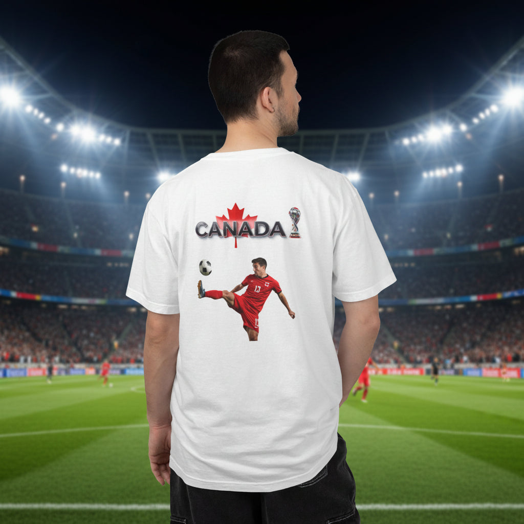 Canada World Cup 2026 Soccer 100%  Cotton