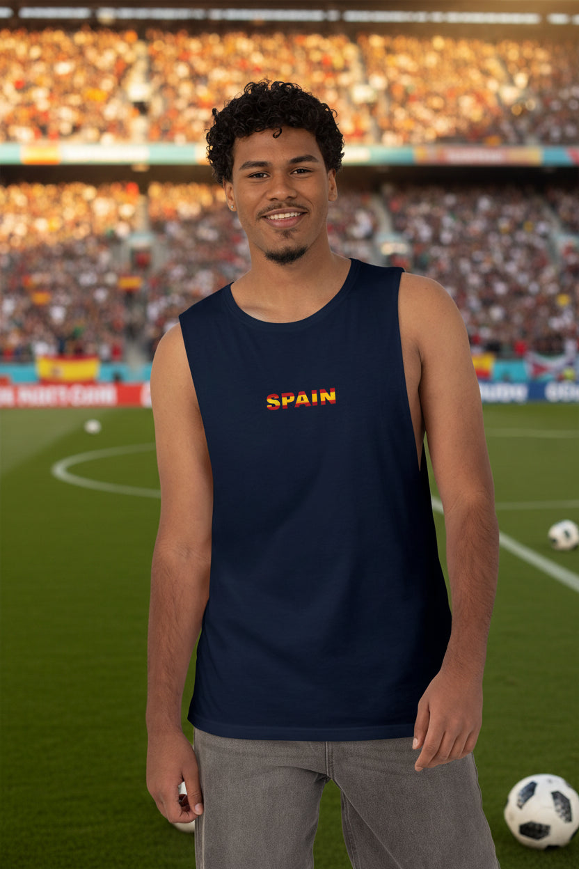 Spain Soccer Tank Top