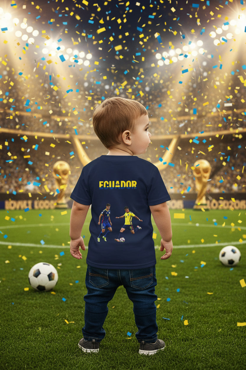 Ecuador Soccer Toddler T‑Shirt