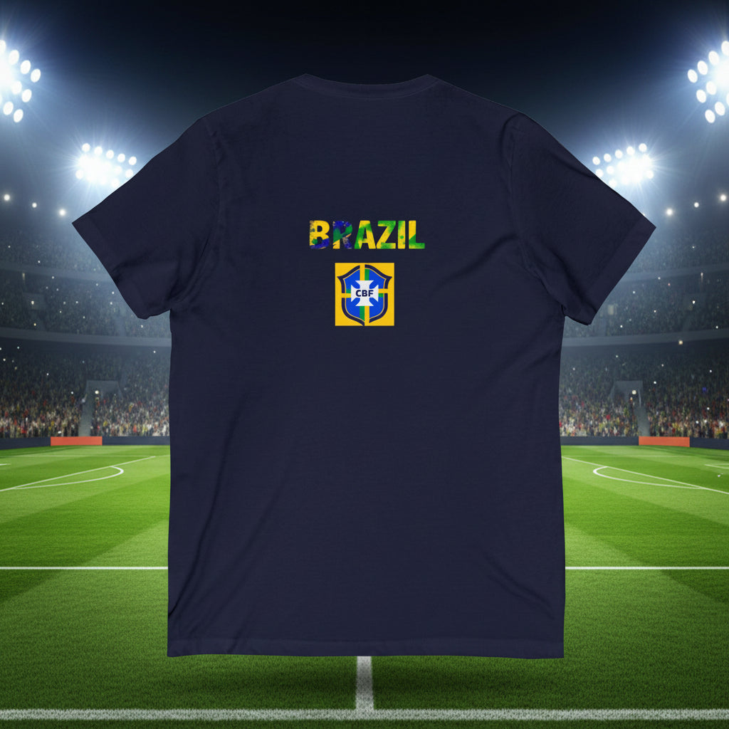 Brazil V‑Neck Tee