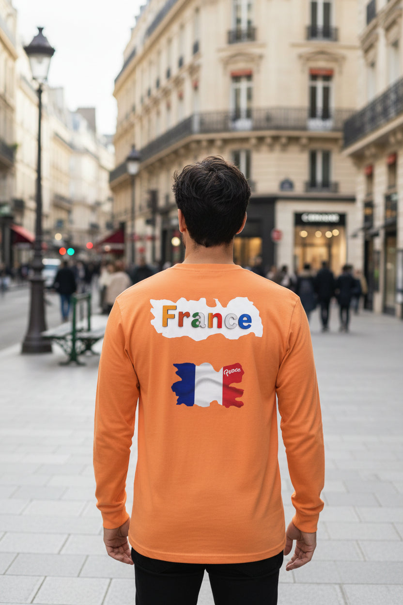 France Long Sleeve Tee