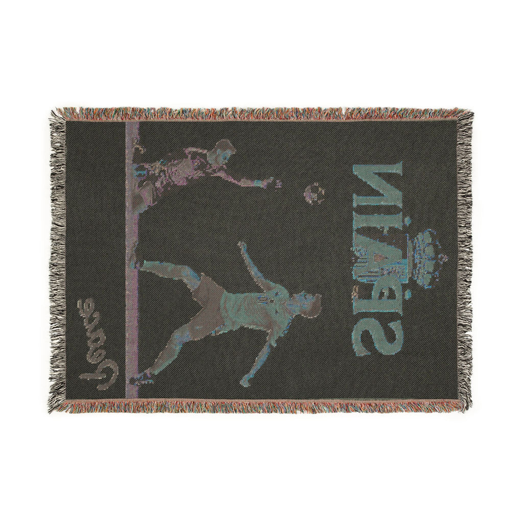 Spain Soccer Woven Blanket