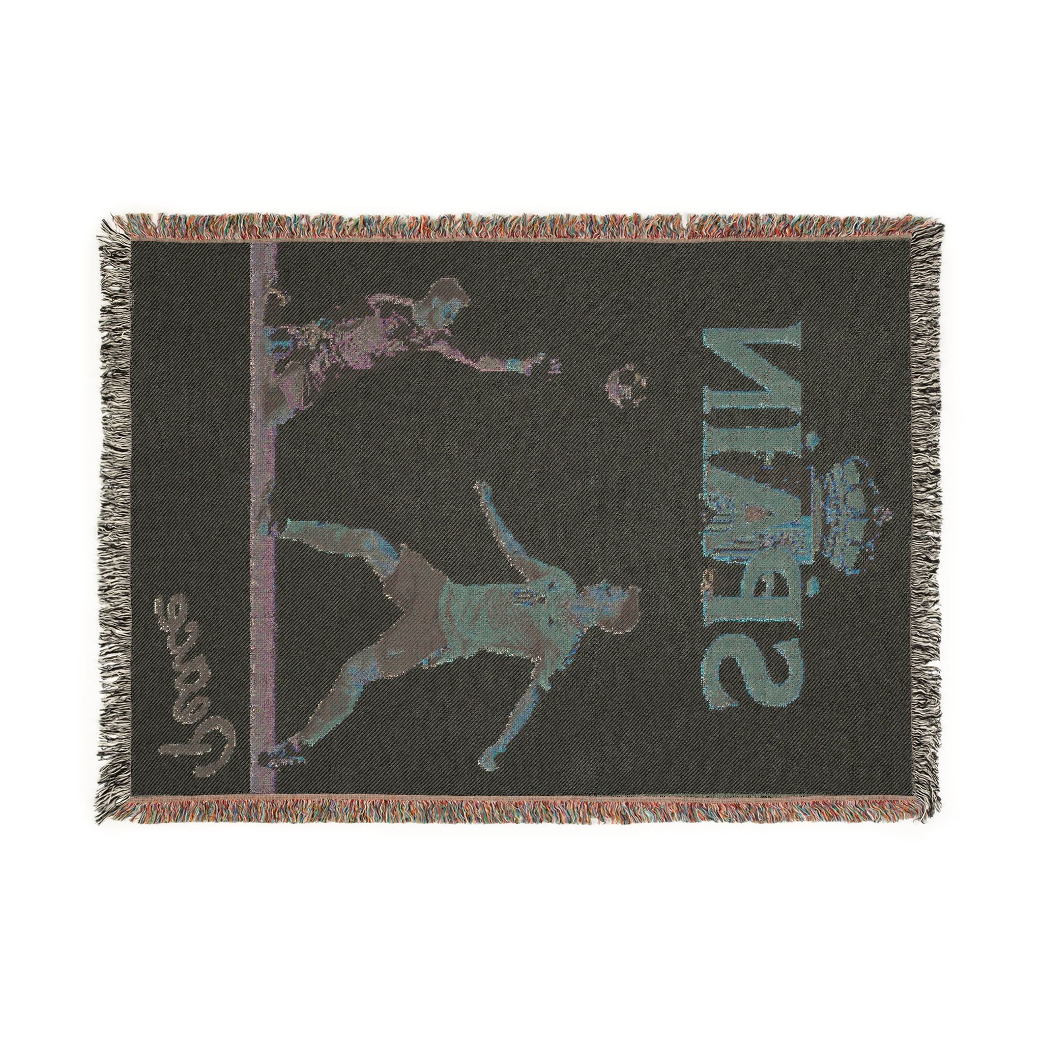 Spain Soccer Woven Blanket