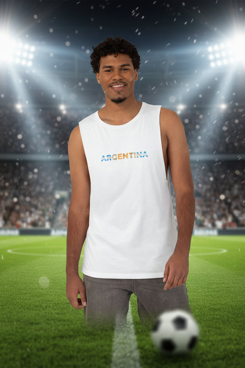 Argentina Soccer Tank Top